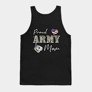 Proud American Army Mom Women Tank Top